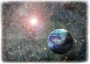 NASA artist's concept of an extrasolar terrestrial planet