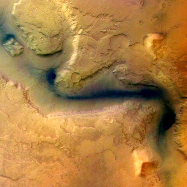 Mars Express photo of of Reull Vallis