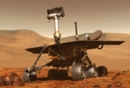 NASA artist concept of Mars Rover on the Red Planet