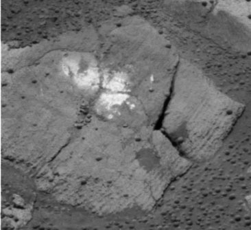 NASA photo of rock Carousel by rover Opportunity on Mars