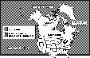 Canada spaceport map