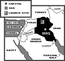 Iraq spaceport map