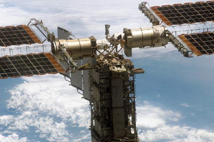 OCSAT2 mounted on the ISS
