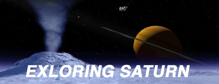 Exploring Saturn nameplate
