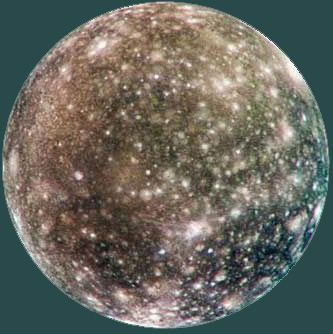 Jupiter's moon Callisto