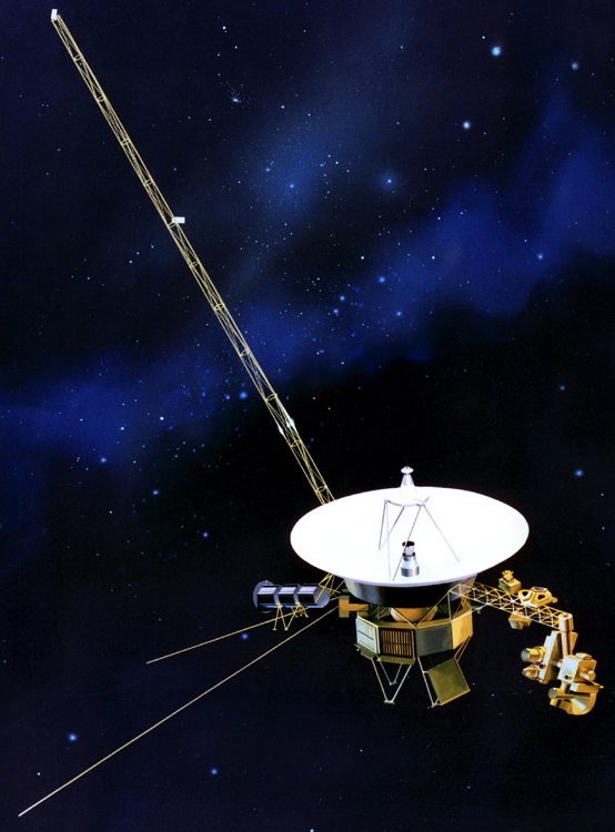 NASA artist concept of Voyager 1