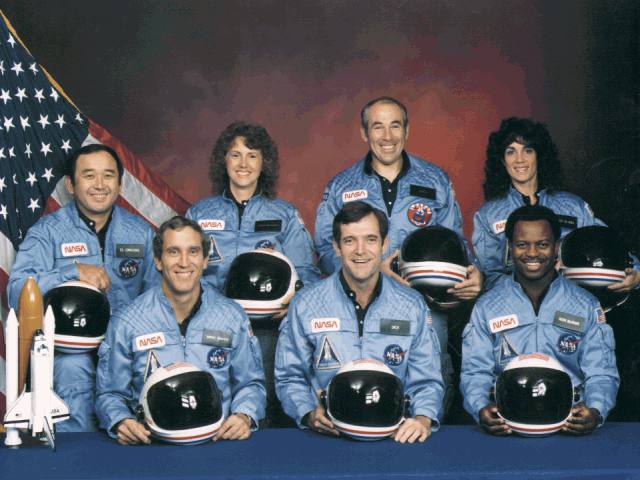 Astronauts of Space Shuttle Challenger