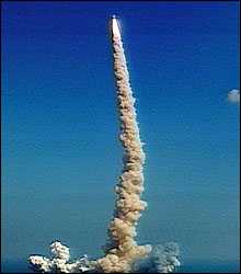 Space Shuttle Endeavour Launch Feb. 11, 2000