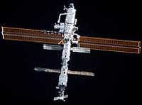 International Space Station Alpha in July 2001