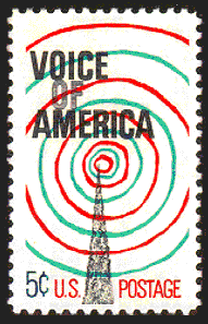 Voice of America radio transmitting tower